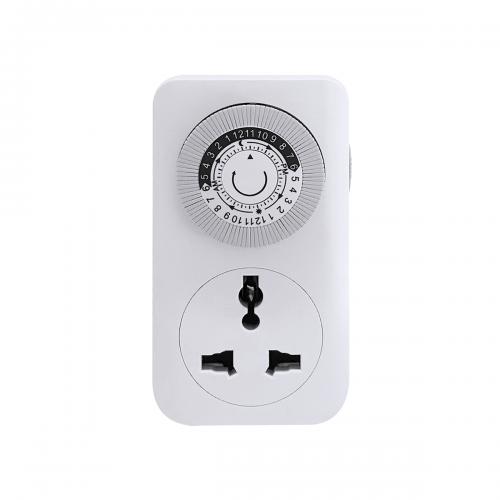 MT01B-UN 24H Outlet Mechanical Timer UK Standard (Type G) to Universal Outlet